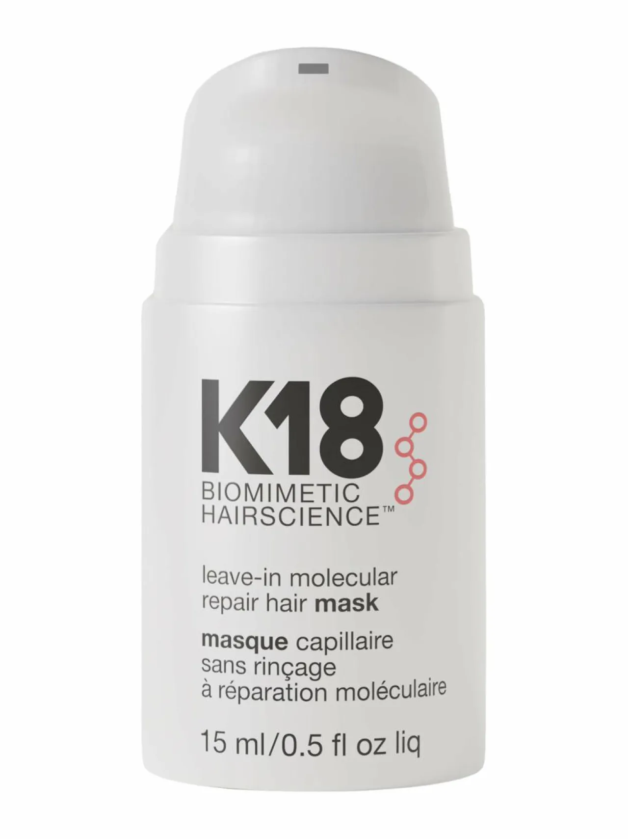 K18 Leave-in molecular repair hair mask -hiusnaamio, 15 ml^ Hiustenhoitotuotteet