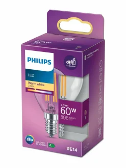 Philips LED Candle 60W E14 Warm -lamppu^ Lamput