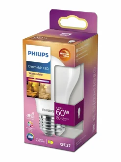 Lamput<Philips LED classic 60W A60 E27 FR WGD90 SRT4 -lamppu WHITE