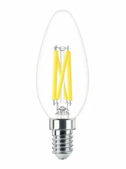 Lamput<Philips LED Classic 40W E14 -kynttilälamppu CLEAR