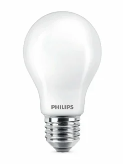 Lamput<Philips LED Classic 60W E27 Warm -lamppu 2 kpl WHITE