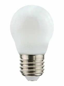 Lamput<Airam LED Decor Compact Opal E27 -lamppu VALKOINEN