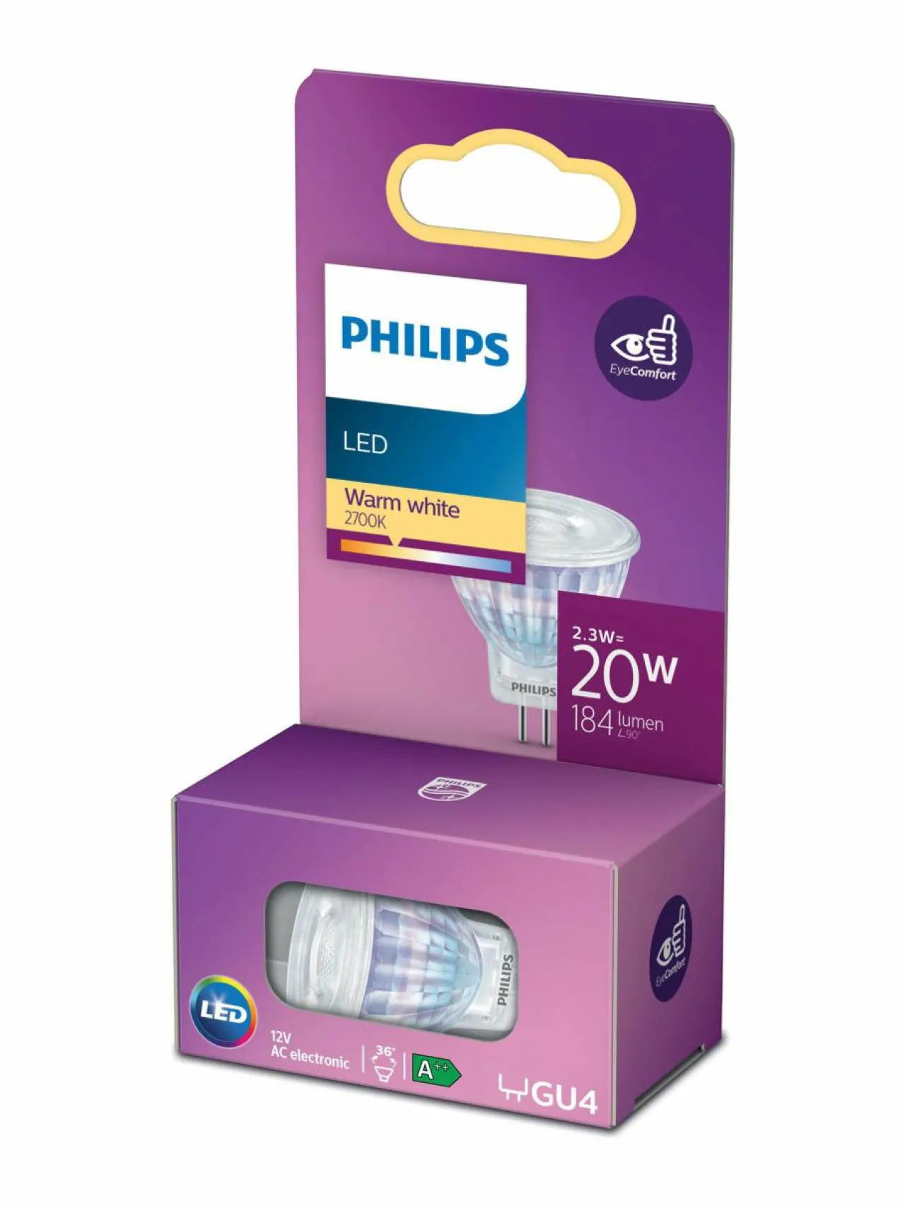 Philips LED Spot 20W GU4 Warm -spottilamppu^ Lamput
