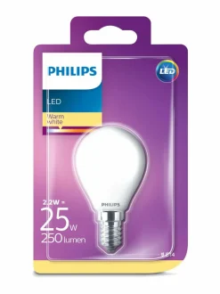 Lamput<Philips LEDClassic 2,2W (25W) P45 E14 -mainoslamppu WHITE