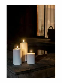 Jouluvalot<UYUNI LED-ulkokynttilä WHITE