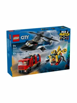 LEGO CITY Helikopteri, paloauto ja sukellusvene yhdessä 60462^ Rakennussarjat
