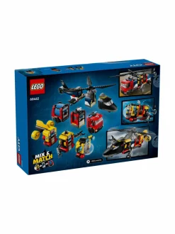 LEGO CITY Helikopteri, paloauto ja sukellusvene yhdessä 60462^ Rakennussarjat