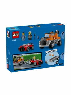 Rakennussarjat<LEGO CITY Hinausauto ja urheiluautokorjaamo 60435