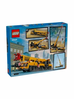 Rakennussarjat<LEGO CITY Keltainen ajettava rakennusnosturi 60409