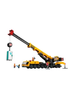 Rakennussarjat<LEGO CITY Keltainen ajettava rakennusnosturi 60409