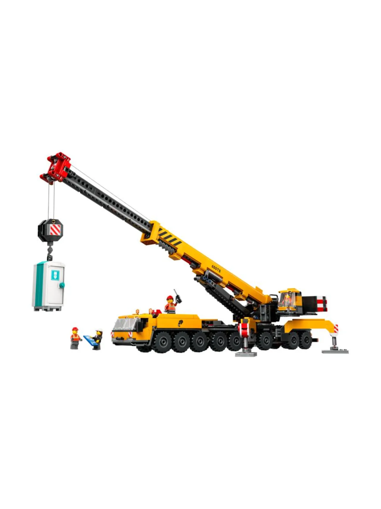 Rakennussarjat<LEGO CITY Keltainen ajettava rakennusnosturi 60409