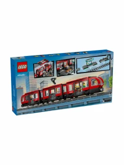 Rakennussarjat<LEGO CITY Keskikaupungin pikaratikkapysäkki 60423
