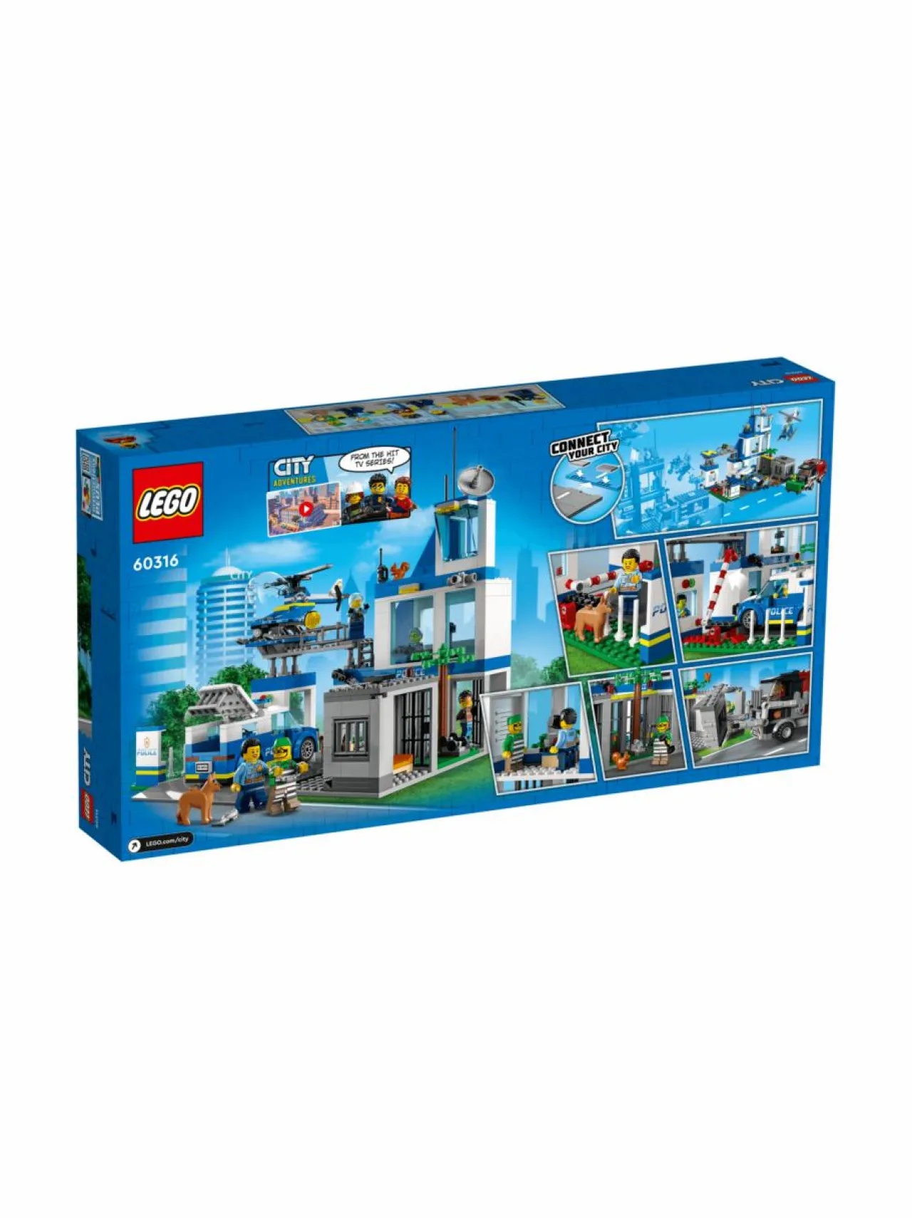 Rakennussarjat<LEGO CITY Poliisiasema 60316