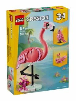 Rakennussarjat<LEGO CREATOR Villieläimet: vaaleanpunainen flamingo 31170