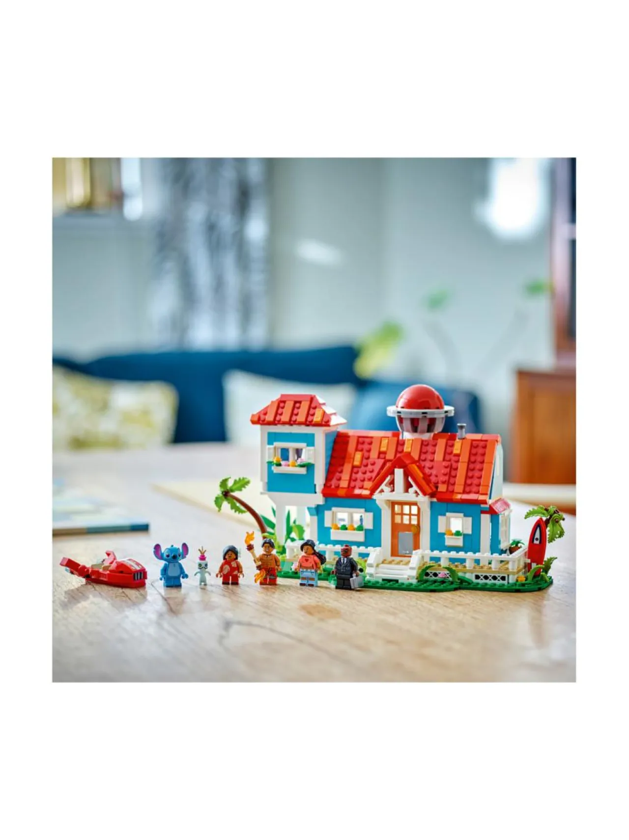 Rakennussarjat<LEGO DISNEY Lilon ja Stitchin rantatalo 43268