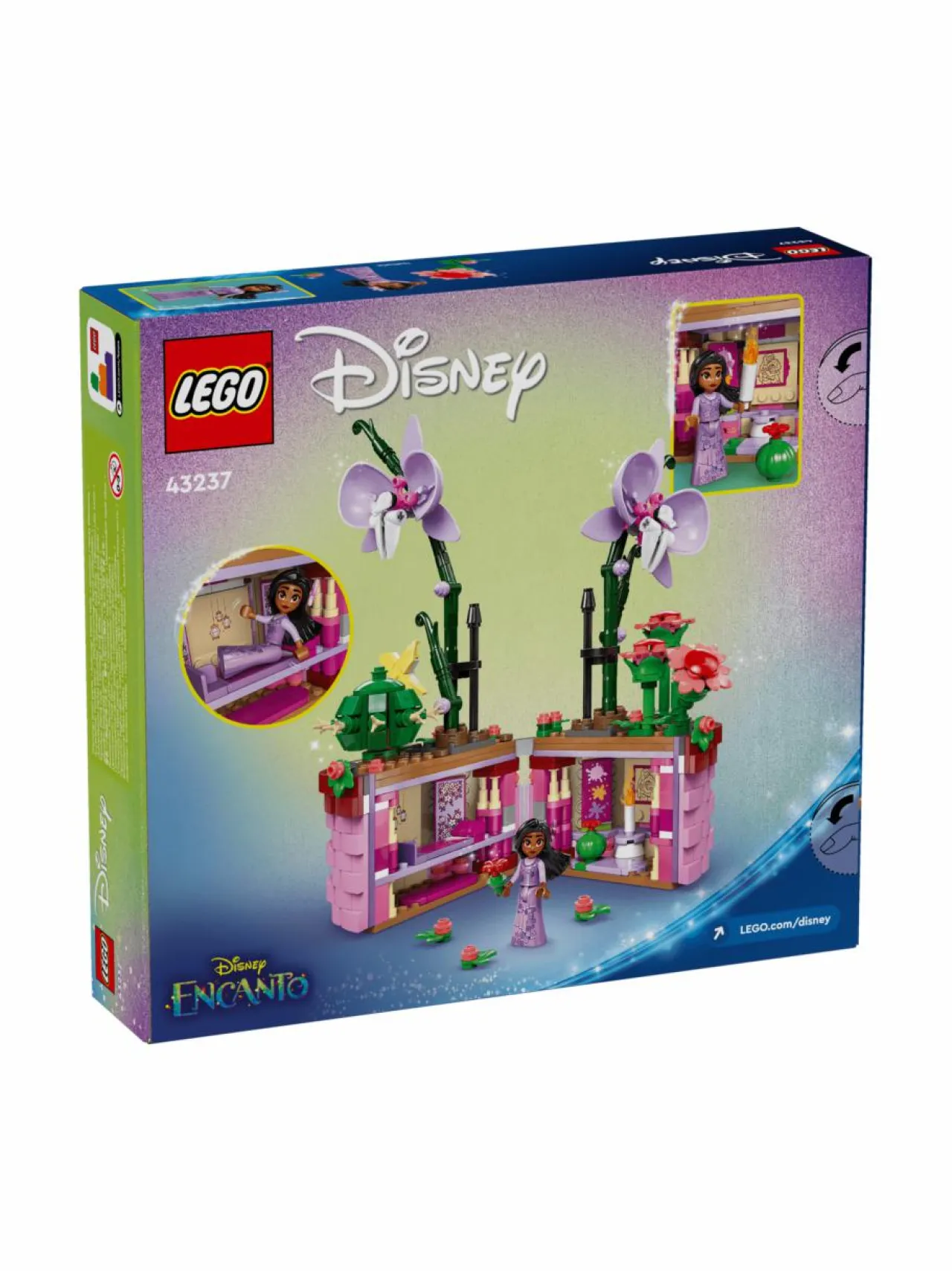 Rakennussarjat<LEGO DISNEY PRINCESS Isabelan kukkaruukku 43237