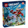 Rakennussarjat<LEGO DREAMZZZ Cooperin tiikerirobotti ja Zeron hot rod ‑auto 71497