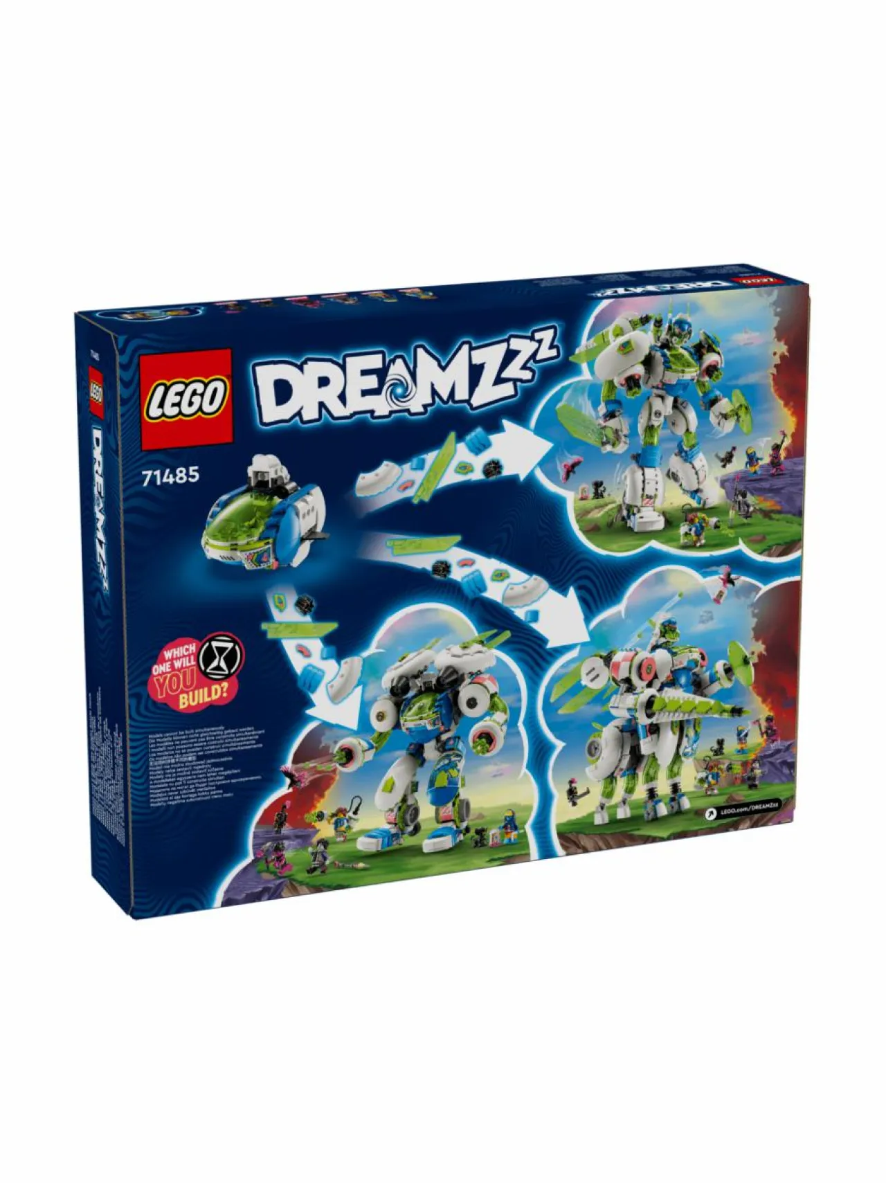Rakennussarjat<LEGO DREAMZZZ Mateon ja Z-Blobin ritaritaistelurobotti 71485
