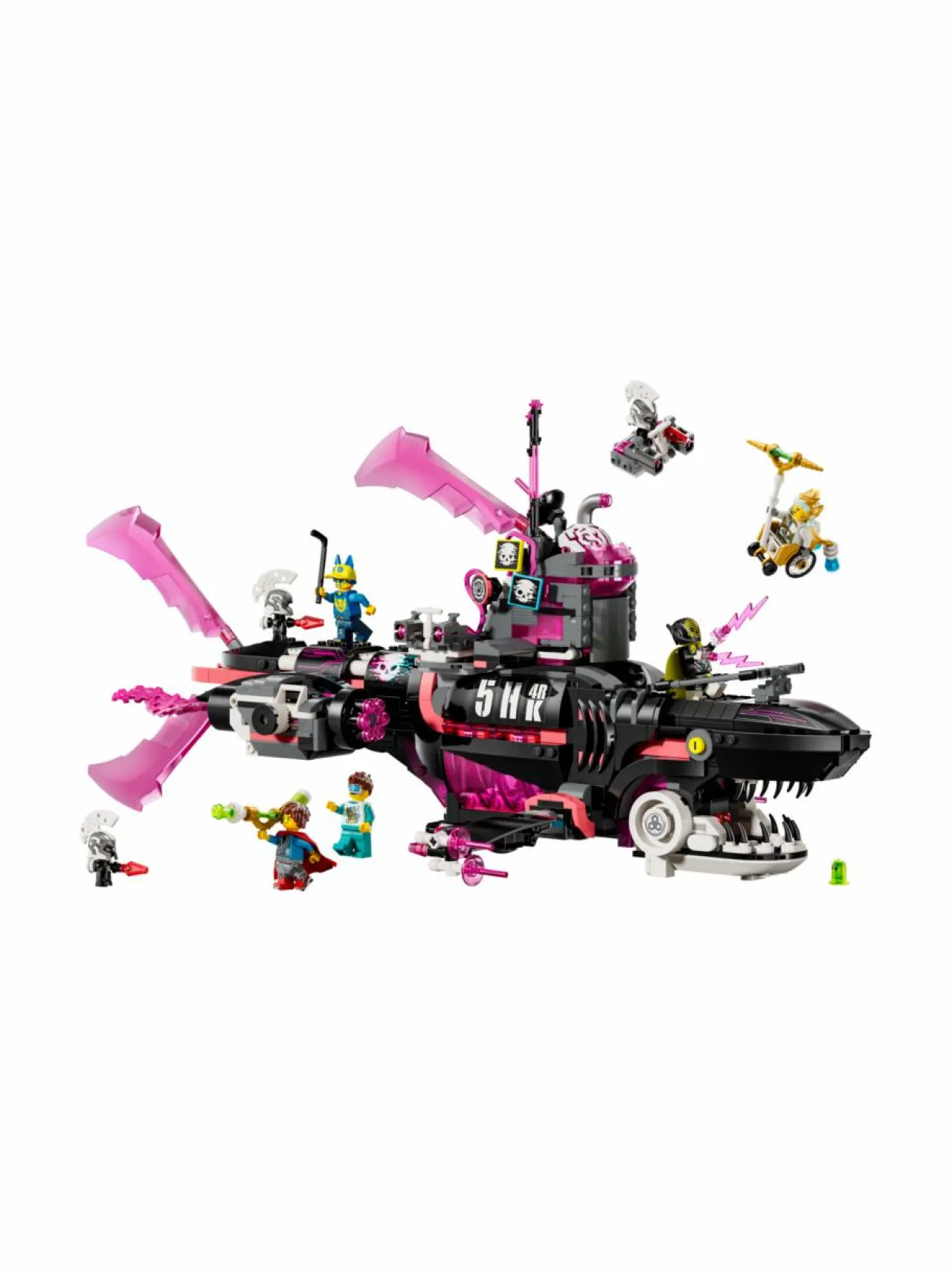 Rakennussarjat<LEGO DREAMZZZ Painajaisten haisukellusvene 71500