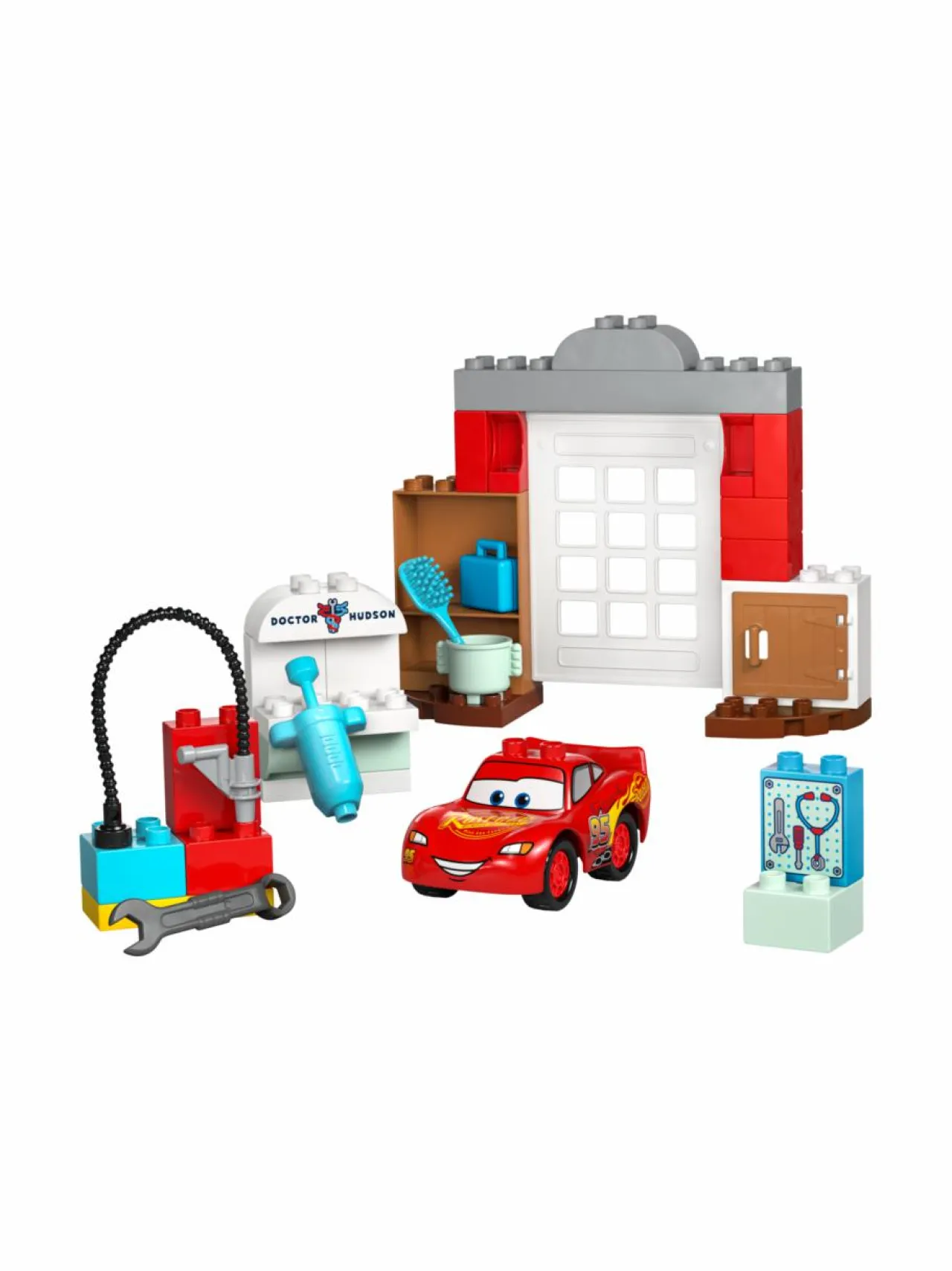 LEGO DUPLO Disney TM McQueenin vierailu Docin tallilla 10456^ Rakennussarjat