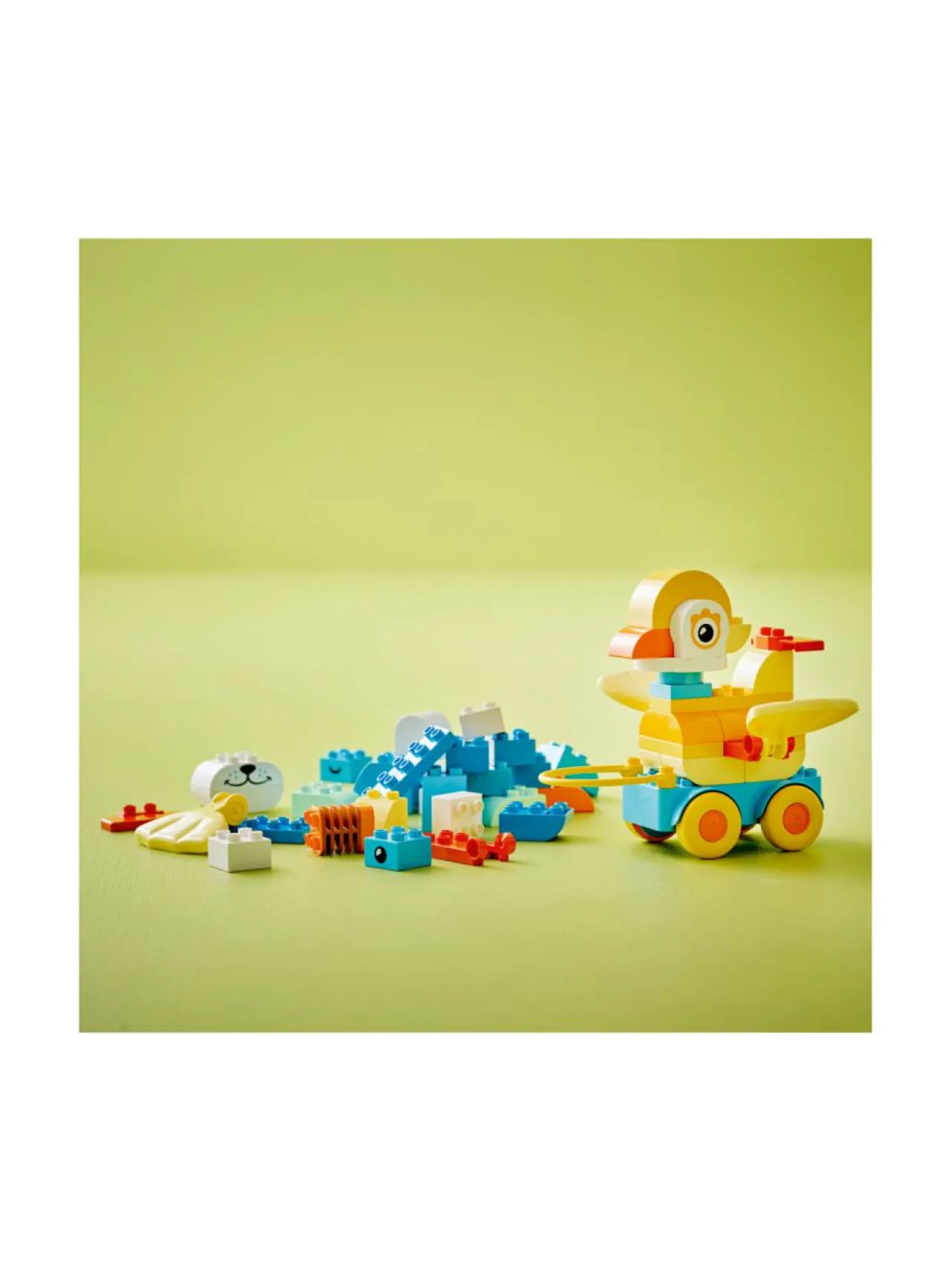 LEGO DUPLO Town Eläimiä pyörien päällä – 3in1-setti 10448^ Rakennussarjat
