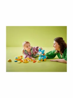 LEGO DUPLO Town Eläimiä pyörien päällä – 3in1-setti 10448^ Rakennussarjat