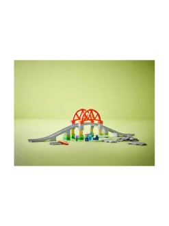 Rakennussarjat<LEGO DUPLO Town Silta ja raiteet ‑laajennussarja 10426