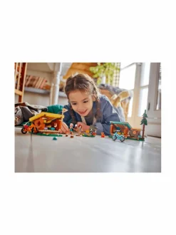 Rakennussarjat<LEGO FRIENDS Seikkailuleirin mukavat laavut 42624