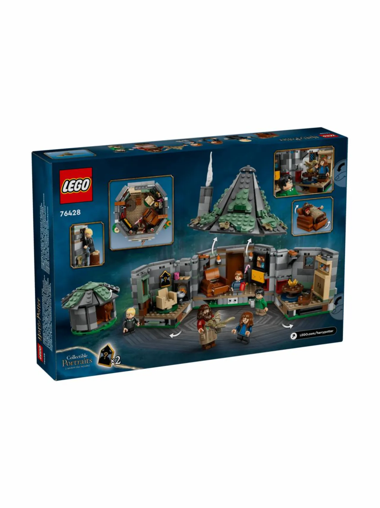 LEGO HARRY POTTER Hagridin mökki: Odottamaton vierailu 76428^ Rakennussarjat