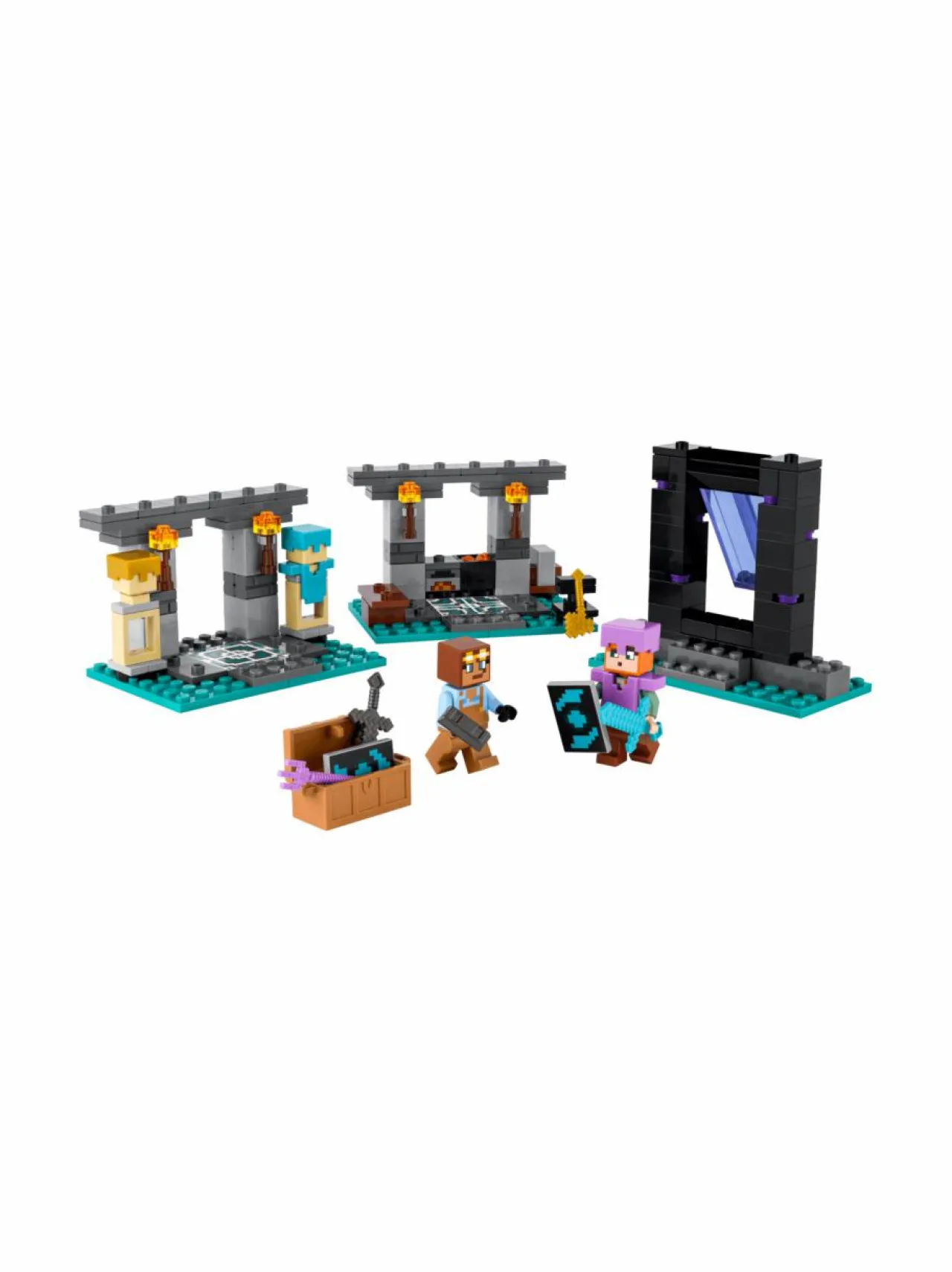 LEGO MINECRAFT Asevarasto 21252^ Rakennussarjat