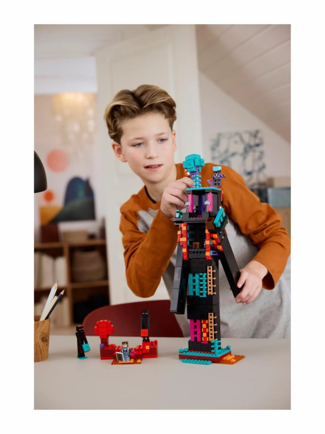 Rakennussarjat<LEGO MINECRAFT Ääreläisen torni 21279