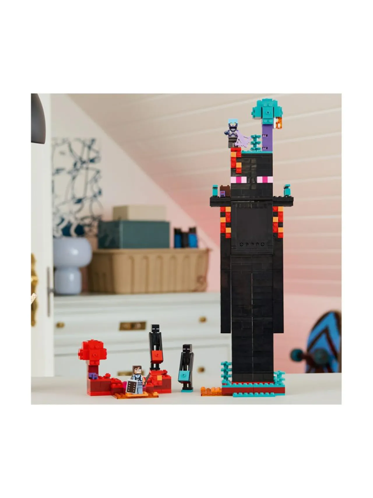 Rakennussarjat<LEGO MINECRAFT Ääreläisen torni 21279