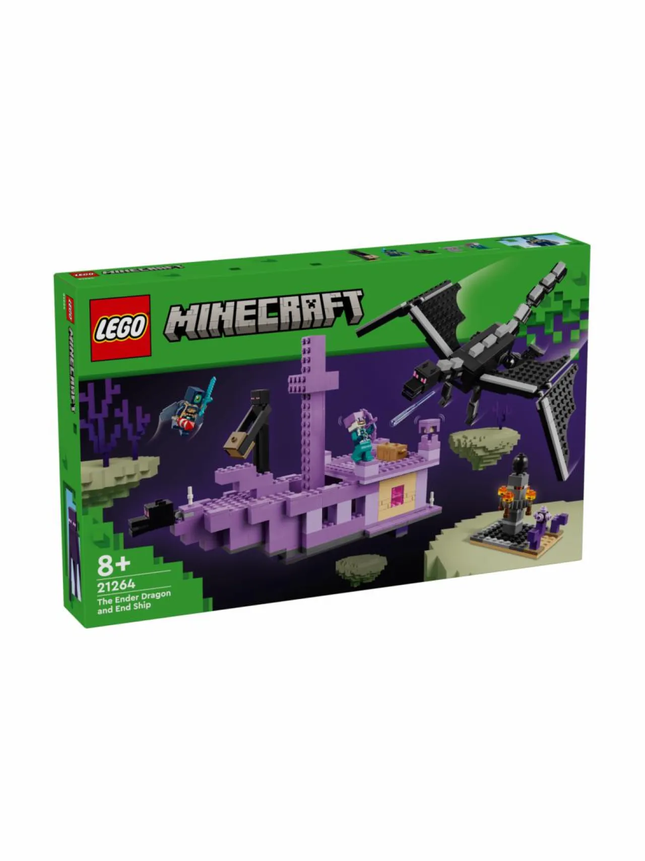 LEGO MINECRAFT Äärilisko ja Äären alus 21264^ Rakennussarjat