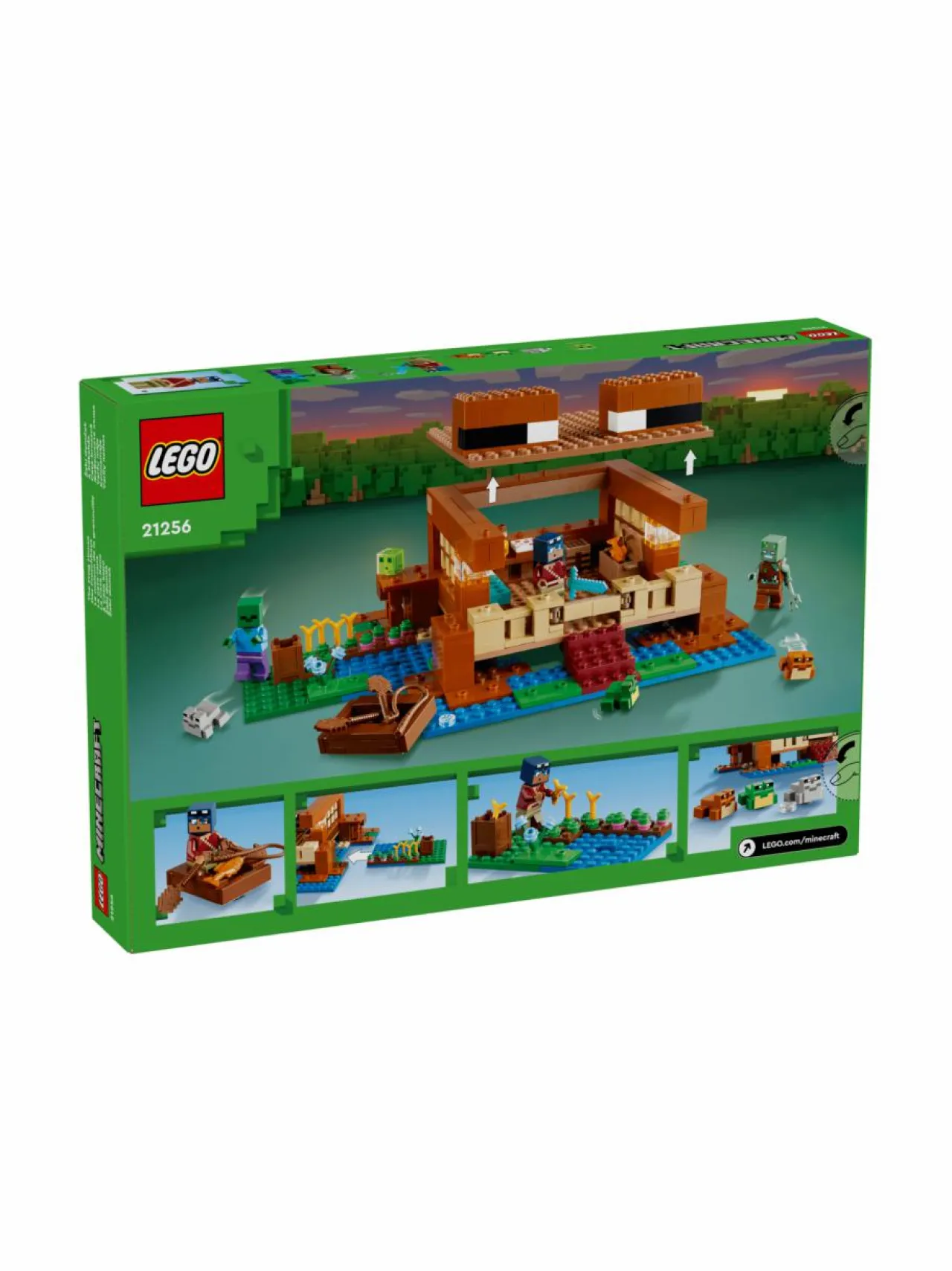 LEGO MINECRAFT Sammakkotalo 21256^ Rakennussarjat