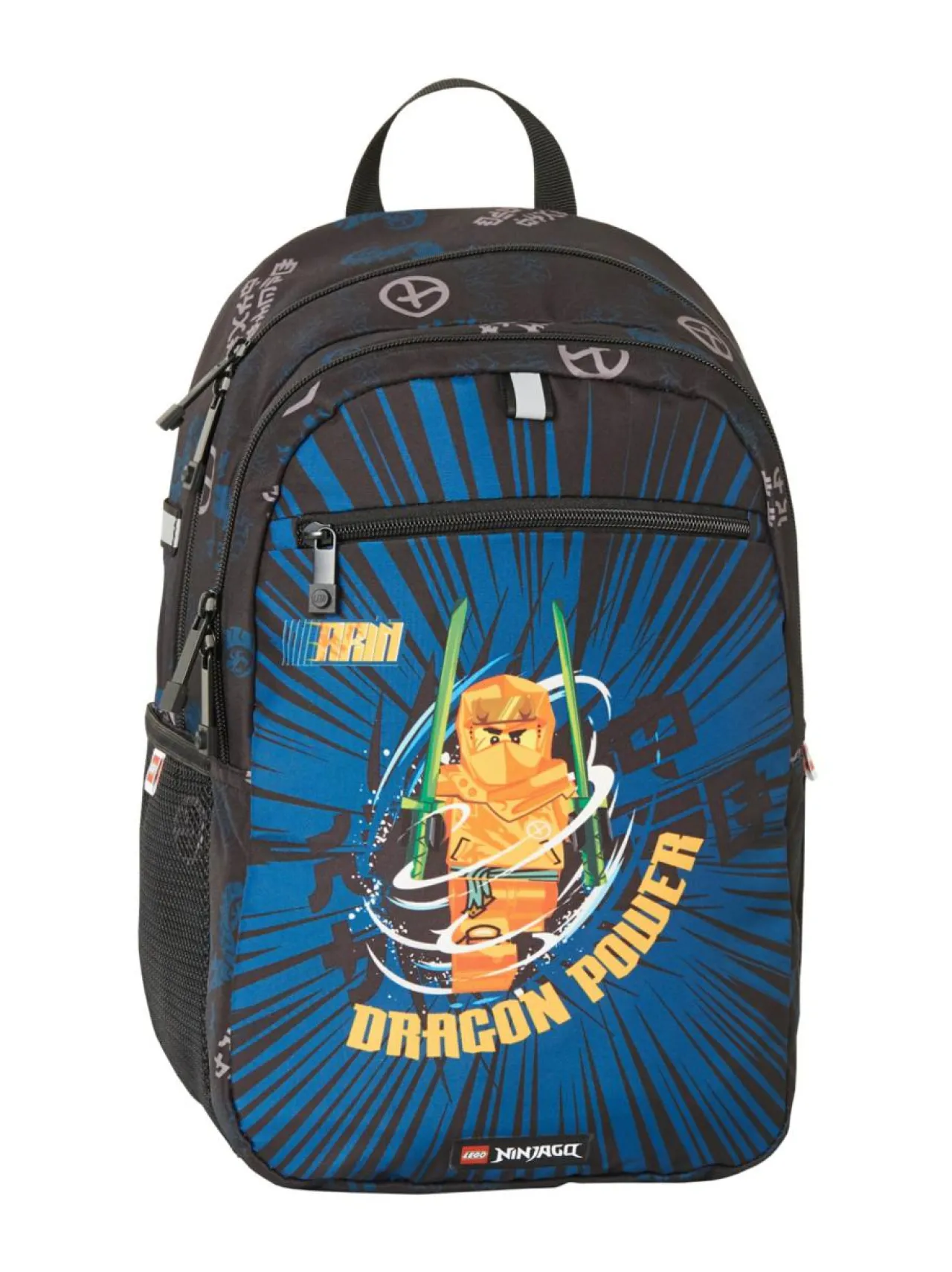 LEGO NINJAGO Iso selkäreppu, sinimusta^ Fanituotteet