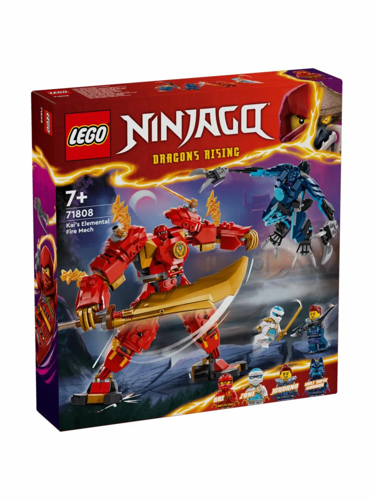 LEGO NINJAGO Kain tulielementti-robotti 71808^ Rakennussarjat