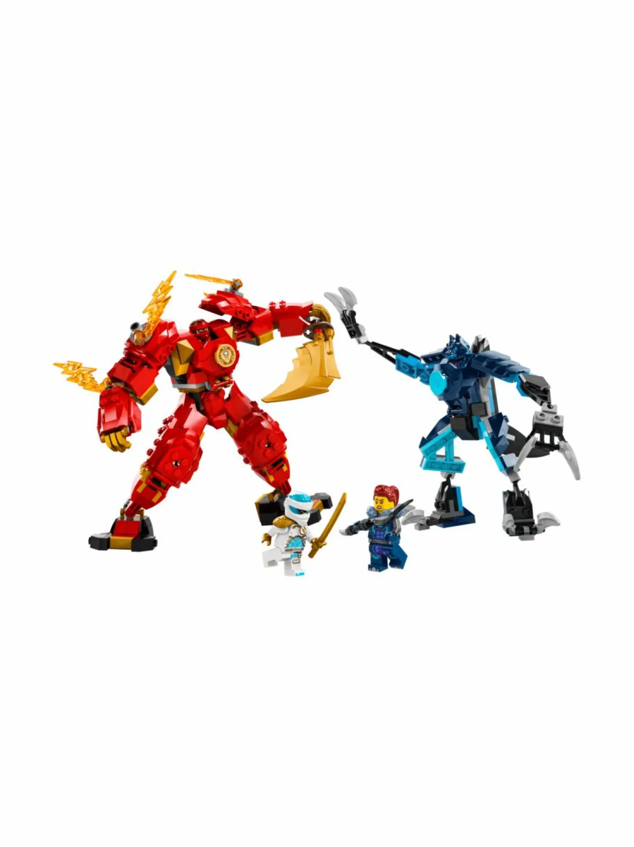 LEGO NINJAGO Kain tulielementti-robotti 71808^ Rakennussarjat