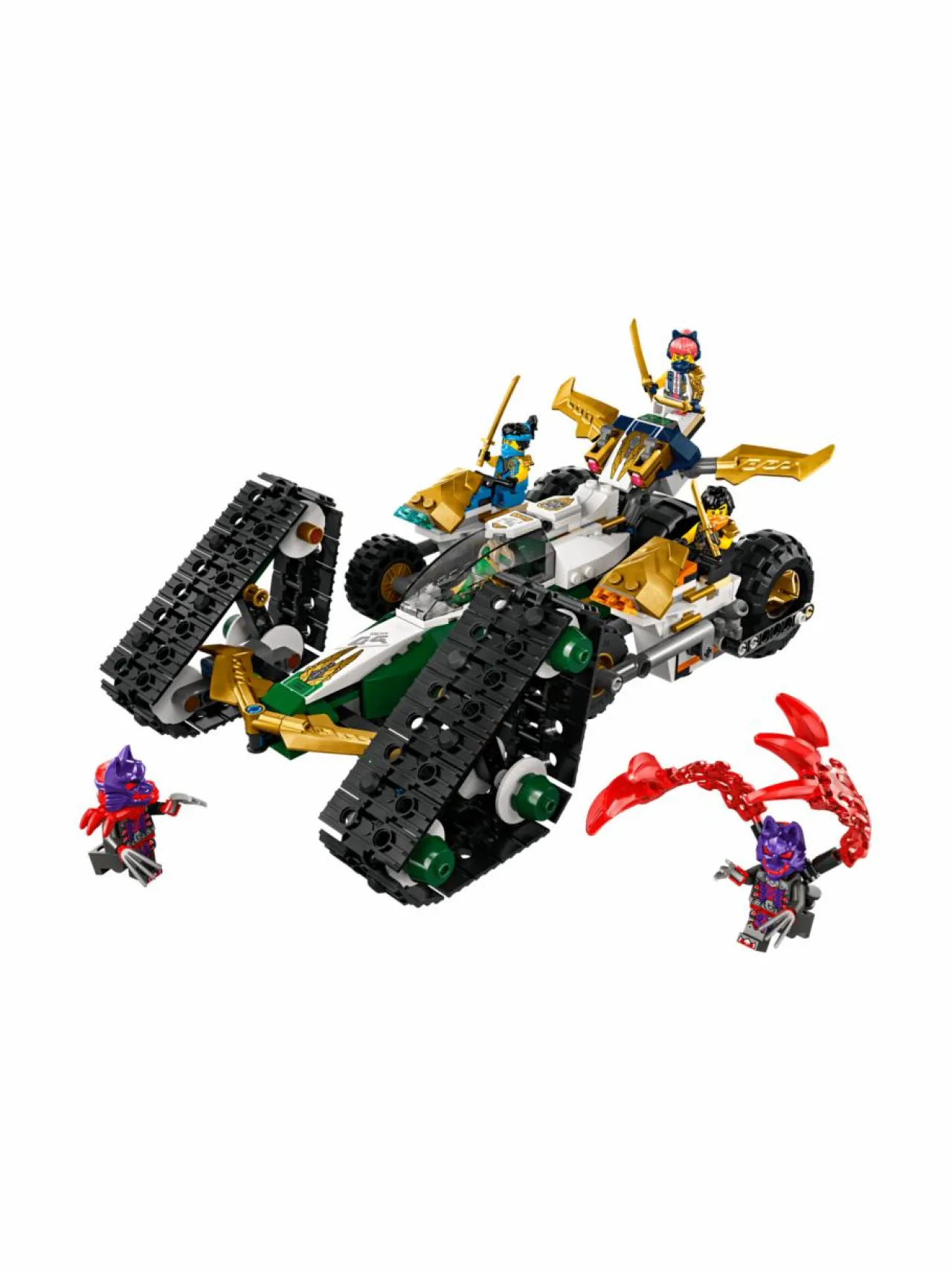 LEGO NINJAGO Ninjatiimin monitoimiajoneuvo 71820^ Rakennussarjat