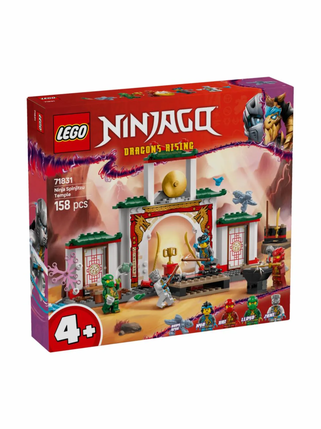 LEGO NINJAGO Ninjojen Spinjitzu-temppeli 71831^ Rakennussarjat