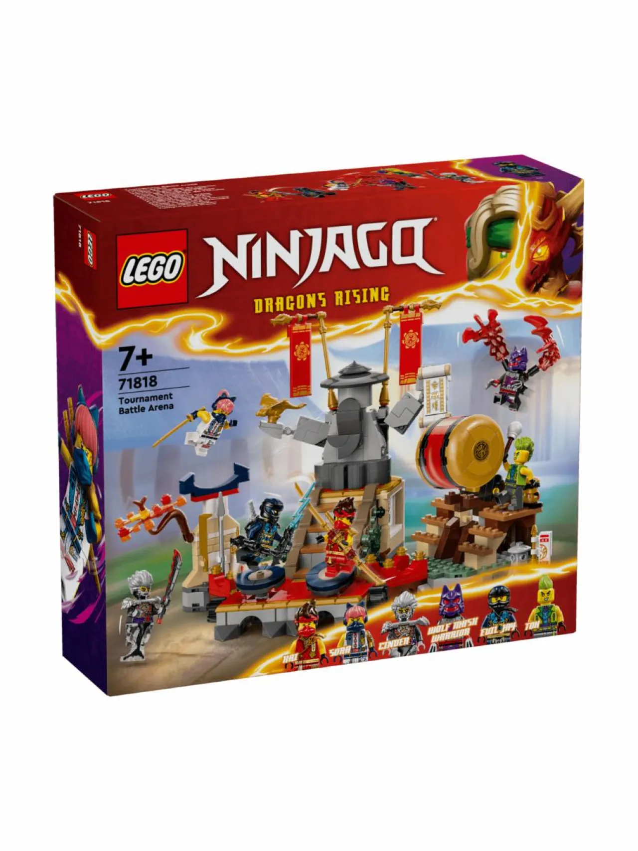 Rakennussarjat<LEGO NINJAGO Turnajaisten taisteluareena 71818
