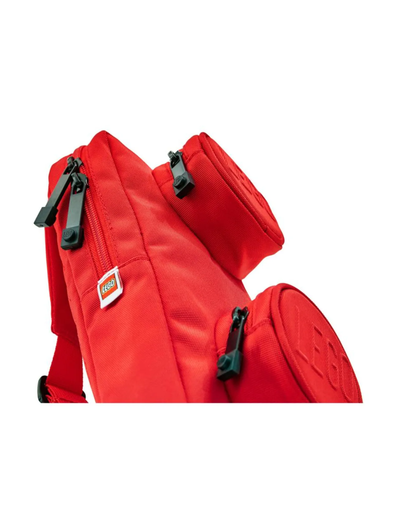 LEGO BAGS LEGO Olkareppu 1x2-Lego-palikka, kirkkaanpunainen^ Fanituotteet