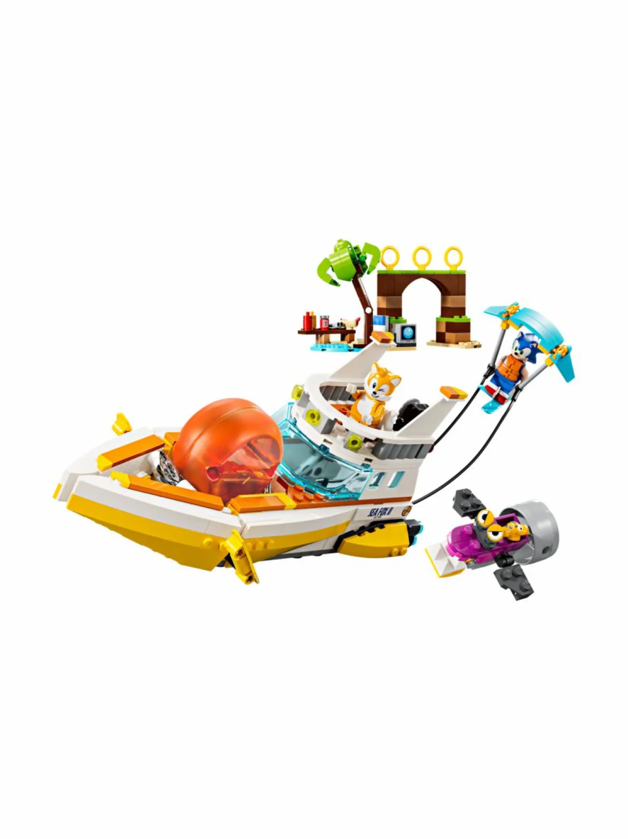 LEGO SONIC THE HEDGEHOG LEGO Sonic Tailsin seikkailuvene 76997^ Rakennussarjat