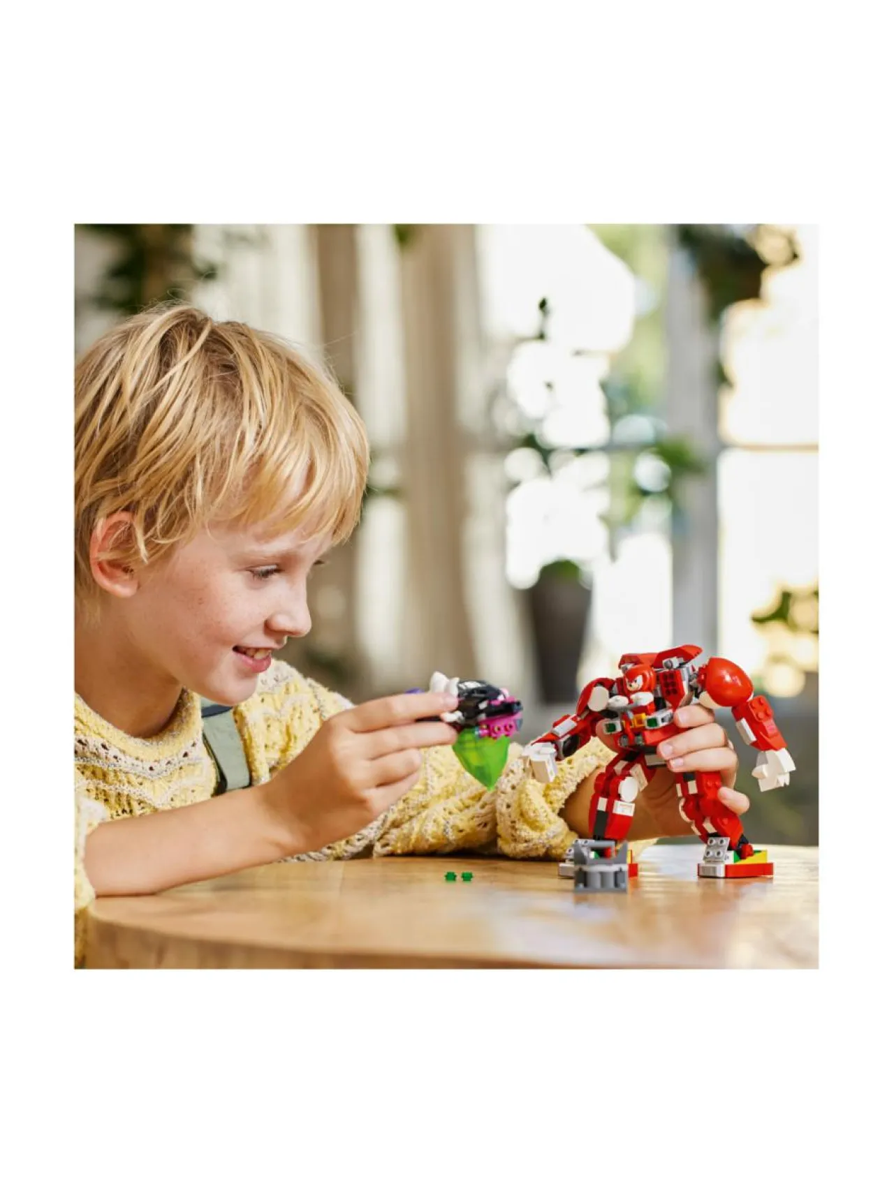 LEGO SONIC THE HEDGEHOG Knucklesin vartijarobotti 76996^ Rakennussarjat