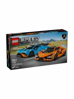 Rakennussarjat<LEGO SPEED CHAMPIONS Lamborghini Revuelto ja Huracán STO 77238