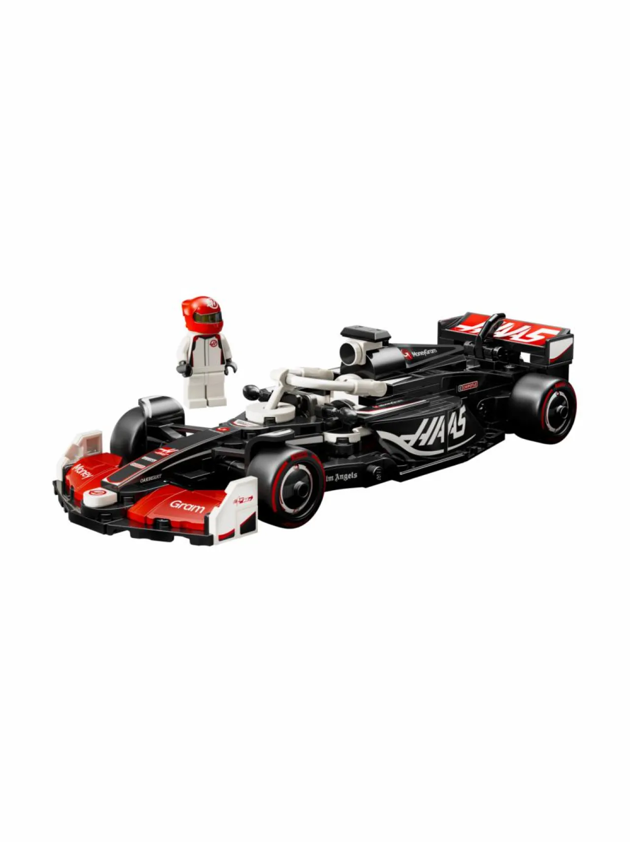 Rakennussarjat<LEGO SPEED CHAMPIONS MoneyGram Haas F1® Team VF-24 ‑kilpa-auto 77250