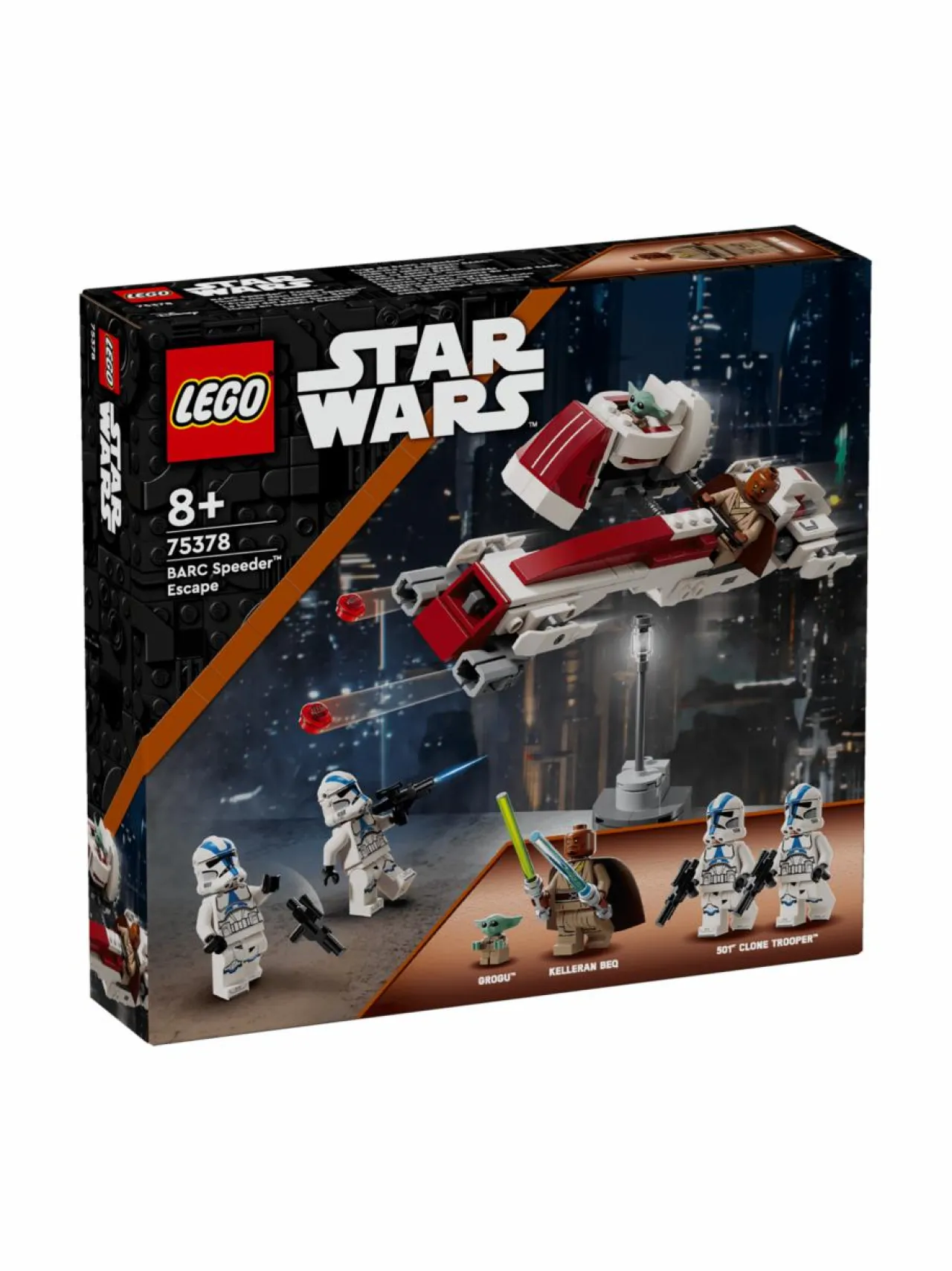 Rakennussarjat<LEGO STAR WARS BARC-kiiturin pako 75378