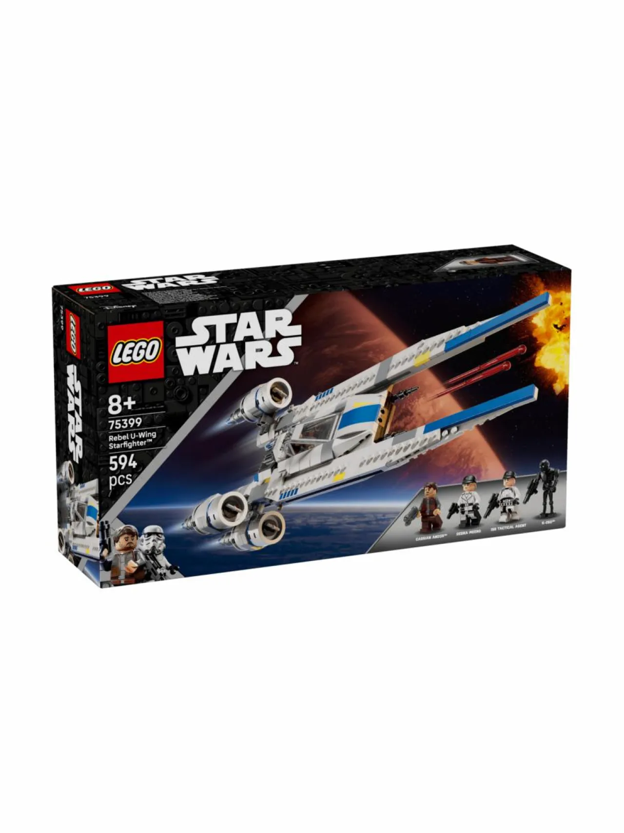 LEGO STAR WARS TM Kapinallisten U-Wing-tähtihävittäjä 75399^ Rakennussarjat