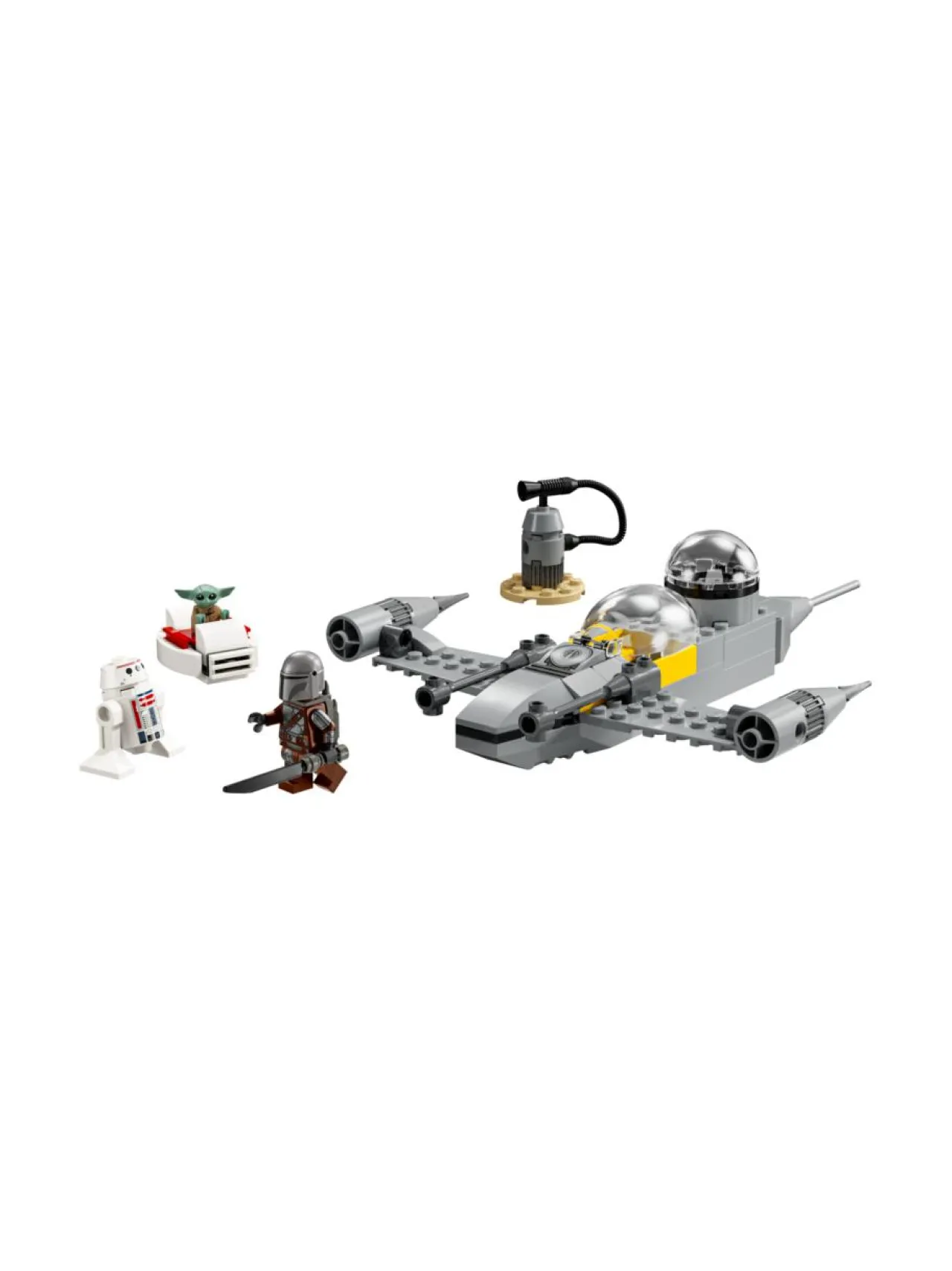 Rakennussarjat<LEGO STAR WARS TM Mandon ja Grogun N-1-tähtihävittäjä 75410
