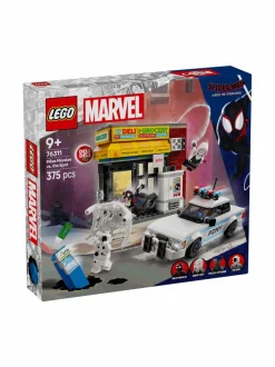 Rakennussarjat<LEGO SUPER HEROES Hämähäkkiversum: Miles Morales vastaan Pilkku 76311