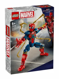 Rakennussarjat<LEGO SUPER HEROES Rakennettava Iron Spider-Man ‑hahmo 76298